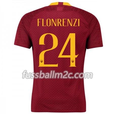 Fußballtrikots AS Rom Florenzi 24 Heim Trikotsatz 2018-2019